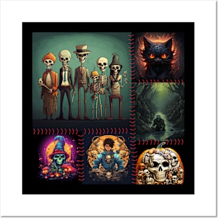 Halloween mix Posters and Art